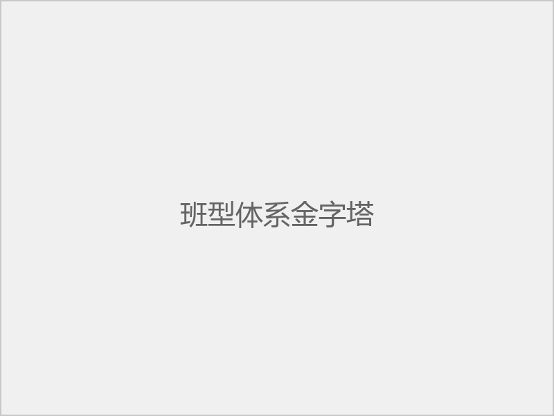 班型金字塔图